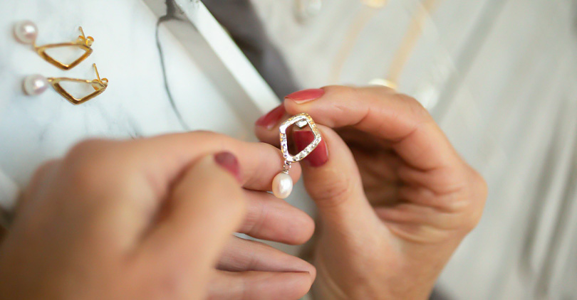 Step 3: Clean Pearls Carefully